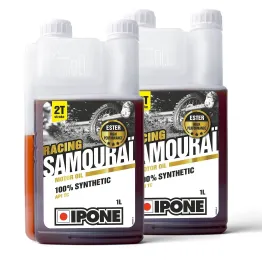 MF3258 - 2 Litri Olio Miscela Motore Ipone Samourai Sintetico Mix Universale 2T