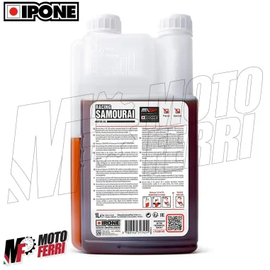 MF3258 - 2 Litri Olio Miscela Motore Ipone Samourai Sintetico Mix Universale 2T