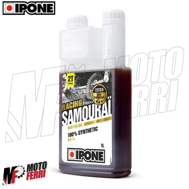 MF3258 - 2 Litri Olio Miscela Motore Ipone Samourai Sintetico Mix Universale 2T