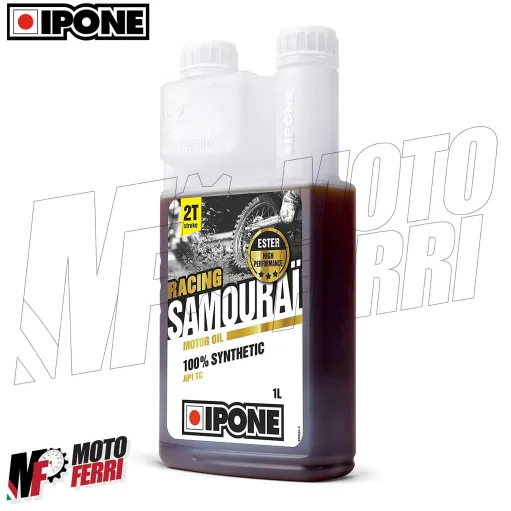 MF3258 - 2 Litri Olio Miscela Motore Ipone Samourai Sintetico Mix Universale 2T