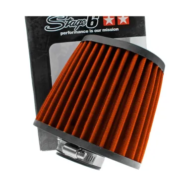 MF4603 Filtro Aria Cono Stage6 Drag Race Arancione 49mm per PWK 24 26 28 30