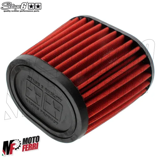 MF4603 Filtro Aria Cono Stage6 Drag Race Arancione 49mm per PWK 24 26 28 30