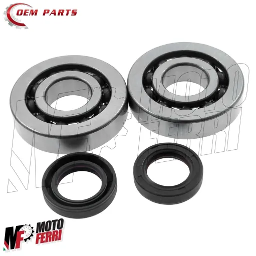MF4609 Kit Cuscinetti + Paraoli Banco Revisione Motore Piaggio Gilera 50 2T