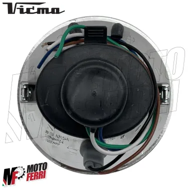 MF4619 - Fanale Anteriore Vicma Dm 120 Universale per Moto Ciclomotore D'Epoca