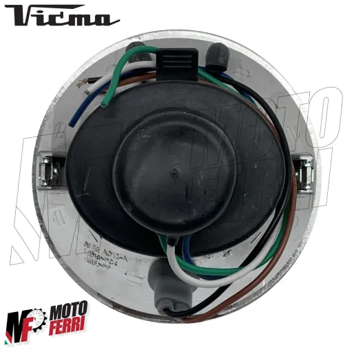 MF4619 - Fanale Anteriore Vicma Dm 120 Universale per Moto Ciclomotore D'Epoca
