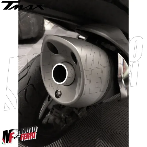 MF4620 Beccuccio Tromboncino Marmitta Nero Yamaha TMax 530 560 da 2017 a 2025