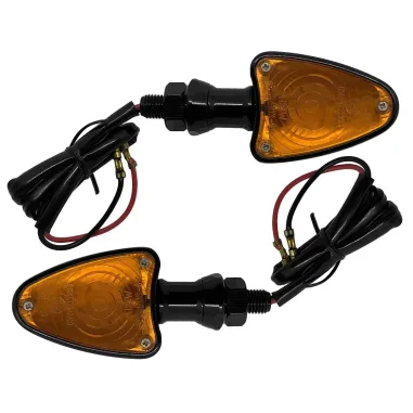 MF4623 - Coppia Frecce Mantatech Corpo in Alluminio Universali Moto Omologate