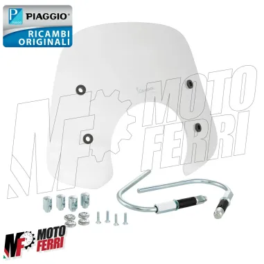 MF2024 Cupolino Spoiler Trasparente Piaggio Vespa GTS 125 300 HPE 2019 / 2022