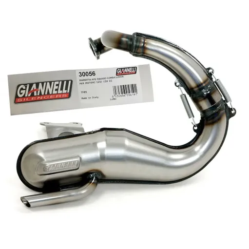 MARMITTA GIANNELLI PIAGGIO APE 50 CORSA LUNGA per Motore con CILINDRO 125 130 CC