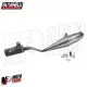 Marmitta Giannelli Fire Serpentone Piaggio 50 CIAO PX FL con Silenziatore Nero