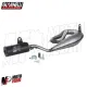 Marmitta Giannelli Fire Serpentone Piaggio 50 CIAO PX FL con Silenziatore Nero