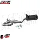 Marmitta Giannelli Fire Serpentone Piaggio 50 CIAO PX FL con Silenziatore Nero