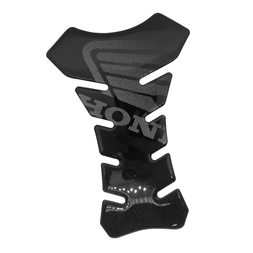 MF1618 Adesivo protezione paraserbatoio nero logo Honda grigio 19x13cm