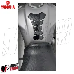 MF1619 Adesivo protezione paraserbatoio nero logo Yamaha grigio 19x13cm 2