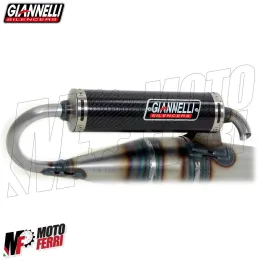 Marmitta Giannelli Shot V4 Minarelli Orizzontale F12 F10 Ovetto Neos - 31601V4 2