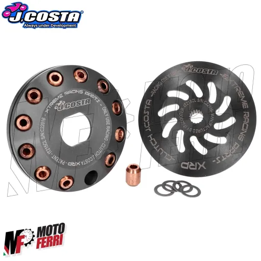 MF4553 Kit Frizione + Campana J.Costa Clutch XRP per Minarelli Aerox F12 Booster