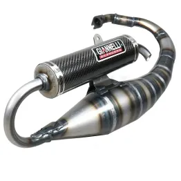 Marmitta Giannelli SHOT V4 Minarelli verticale MBK Booster Spirit Yamaha bws 50