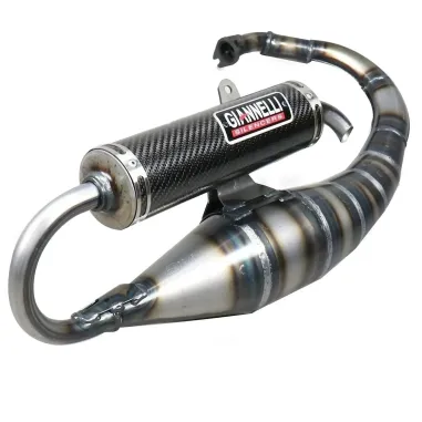 Marmitta Giannelli SHOT V4 Minarelli verticale MBK Booster Spirit Yamaha bws 50