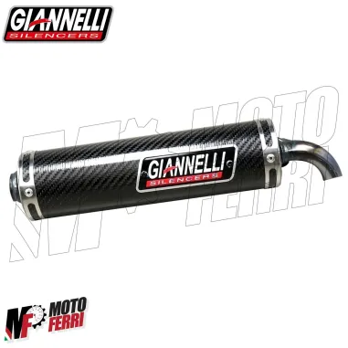 Marmitta Giannelli SHOT V4 Minarelli verticale MBK Booster Spirit Yamaha bws 50