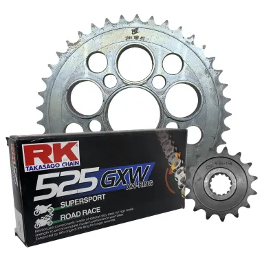 MF4629 - Kit Catena RK 525 Corona 41 Pignone 15 Ducati Hypermotard 1100 SP 10/13