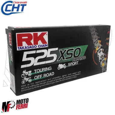 MF4631 - Kit Catena RK 525 Corona 43 Pignone 16 Yamaha MT07 - XSR 700 2014/2024