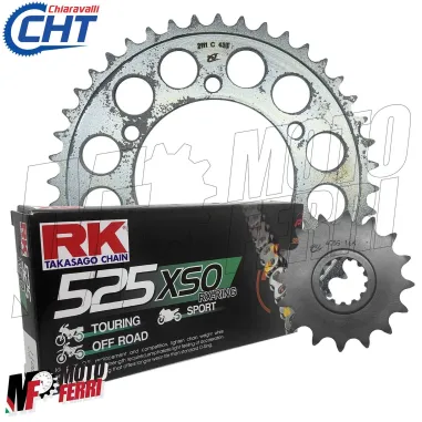 MF4631 - Kit Catena RK 525 Corona 43 Pignone 16 Yamaha MT07 - XSR 700 2014/2024