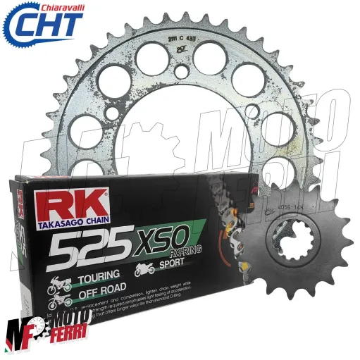 MF4631 - Kit Catena RK 525 Corona 43 Pignone 16 Yamaha MT07 - XSR 700 2014/2024