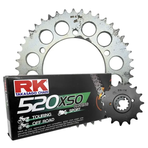 MF4632 - Kit Catena RK 520 Corona 45 Pignone 15 Yamaha MT03 660 dal 2006 al 2012