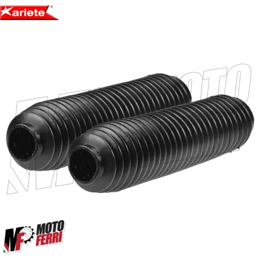 MF4633 Soffietti Forcella Nero Dm 38/58 Universale Moto Cross Enduro
