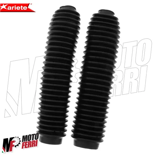 MF4633 Soffietti Forcella Nero Dm 38/58 Universale Moto Cross Enduro