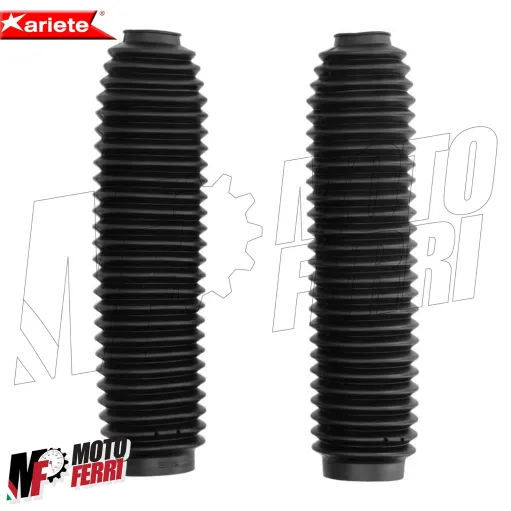 MF4633 Soffietti Forcella Nero Dm 38/58 Universale Moto Cross Enduro