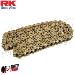 MF4634 Catena Trasmissione Moto RK Passo 525 XSO Gold 120 Maglie con RX-Ring 2