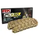MF4635 Catena Trasmissione Moto RK Passo 520 SO Gold 120 Maglie con O-Ring
