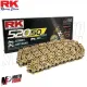 MF4635 Catena Trasmissione Moto RK Passo 520 SO Gold 120 Maglie con O-Ring