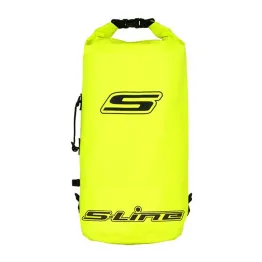MF4637 - Zaino S-Line Impermeabile 25Lt Verde Fluo per Moto Scooter Cross Enduro