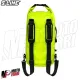 MF4637 - Zaino S-Line Impermeabile 25Lt Verde Fluo per Moto Scooter Cross Enduro