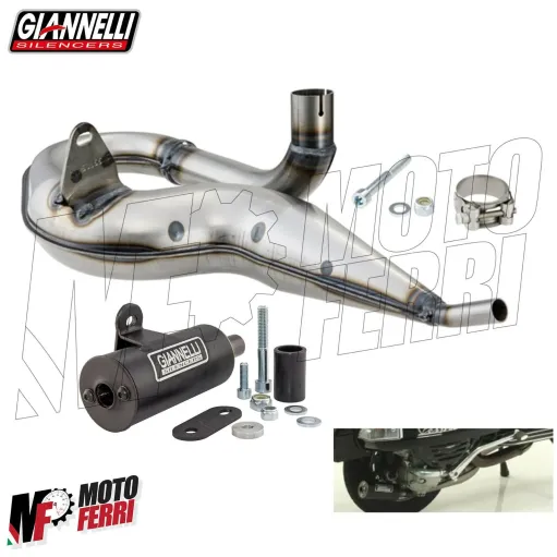 MARMITTA GIANNELLI VINTAGE 30506 PIAGGIO VESPA PX 125 150 TS LML STAR 125 150 2T