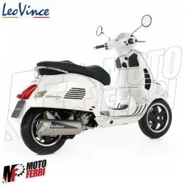 MARMITTA LEOVINCE GRANTURISMO GT PIAGGIO VESPA GTS 250 300 SUPER SPORT 2006 2016 2