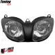 MF4649 Fanale Faro Anteriore Fondo Nero per Yamaha TMax 500 dal 2001 al 2007