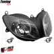 MF4649 Fanale Faro Anteriore Fondo Nero per Yamaha TMax 500 dal 2001 al 2007
