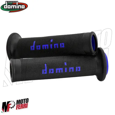MF4651 Comando Gas Rapido Domino XM2 Blu con 3 Ghiere 2 Fili Univesale Moto