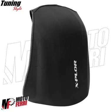 MF2428 Zaino Moto Scooter Rigido X-Plor 18L Anti-urto Tasche + Porta PC 15"