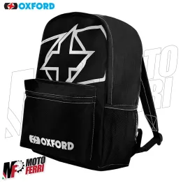 MF4655 - Zaino Oxford X-Rider Essential Back Pack 15L Nero / Grigio Moto Scooter 2