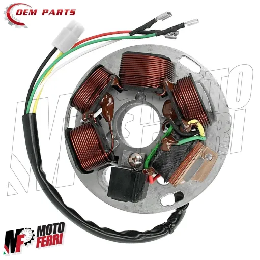 Statore Magnete per Vespa PX 125 150 200 Arcobaleno Senza Avviamento Elettrico