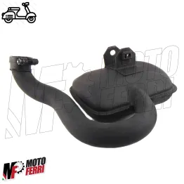 MARMITTA SCARICO NERA PIAGGIO VESPA 200 PX PE ARCOBALENO PRIMA SERIE MILLENIUM 2