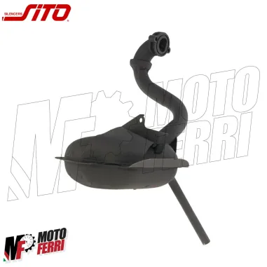 MARMITTA SCARICO TERMINALE SITO PIAGGIO APE CAR MP 601 P 602 TM 703 220 CC