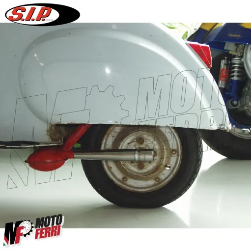 MARMITTA SERIE PRO SPORT VESPA 50 R L N SPECIAL PER MOTORE 50 75 90 102 115 CC