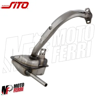 MARMITTA SITO PLUS 0208 PIAGGIO VESPA 50 SPECIAL R L N 125 PRIMAVERA OMOLOGATA