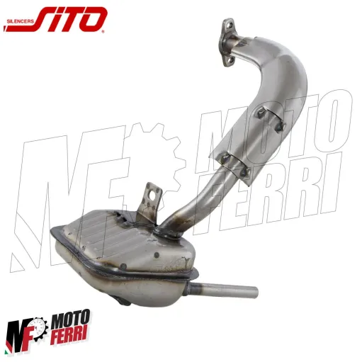 MARMITTA SITO PLUS 0208 PIAGGIO VESPA 50 SPECIAL R L N 125 PRIMAVERA OMOLOGATA