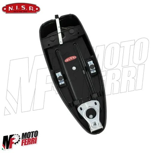 MF0018 - SELLA SPORT NERA ABS SKAI CORSA CON LEVETTA VESPA 125 150 200 PX PE